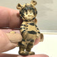 Miniatuur Popje in Tijgerpak | Vintage Doll in Tiger Costume | Brocante Miniatuur | Handbeschilderd Resin