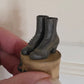 Miniatuur victoriaanse laarsjes bruin (Schaal 1:12) Poppenhuis Accessoire/Diorama