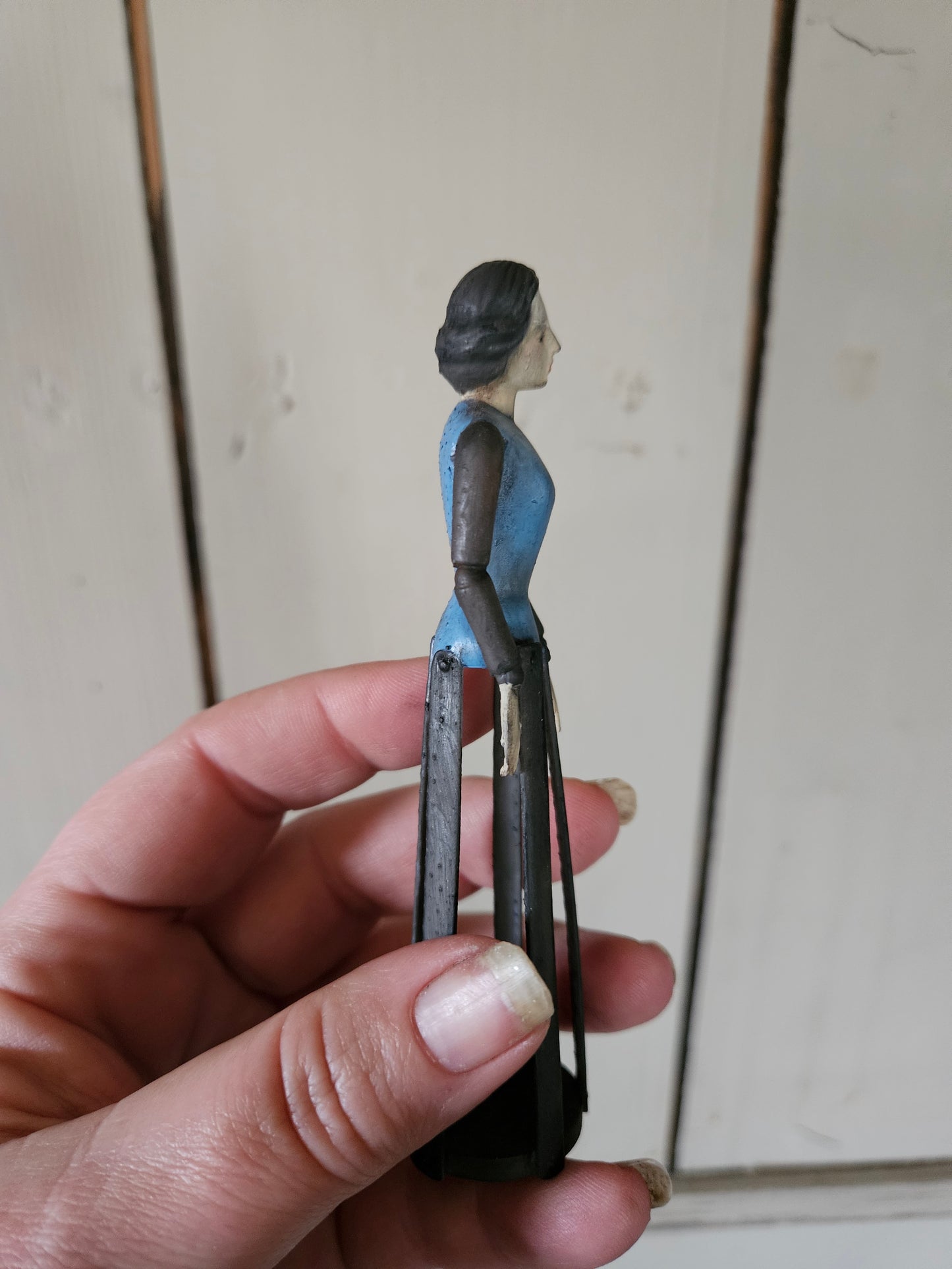 Miniatuur staakmadonna – Schaal 1:12 – Unieke  Decoratie, poppenhuis, diorama