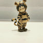 Miniatuur Popje in Tijgerpak | Vintage Doll in Tiger Costume | Brocante Miniatuur | Handbeschilderd Resin