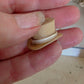 Miniatuur Elegant Hoedje – Victoriaanse Brocante Charme