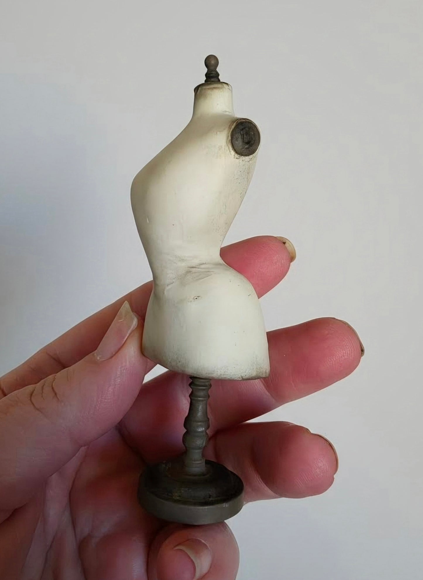 Miniatuur duivenborst buste op voet schaal 1 12 poppenhuis accessoire klassiek beeld diorama decoratie