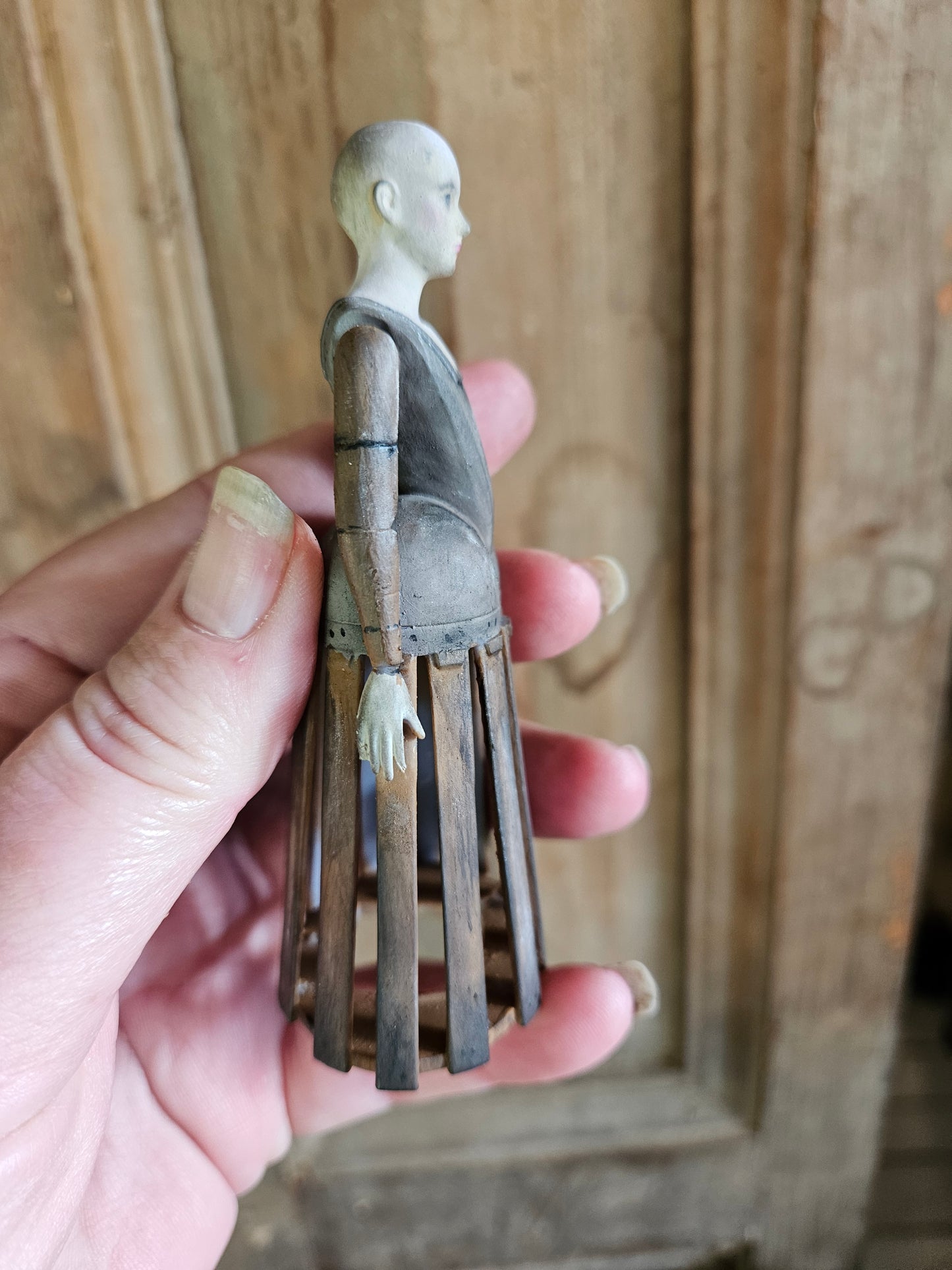 Miniatuur staakmadonna – Schaal 1:12 – Unieke  Decoratie, poppenhuis, diorama