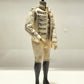 Miniatuur Napoleontisch Uniform op Paspop | Historisch Officierskostuum | Brocante Miniatuur | Handbeschilderd Resin