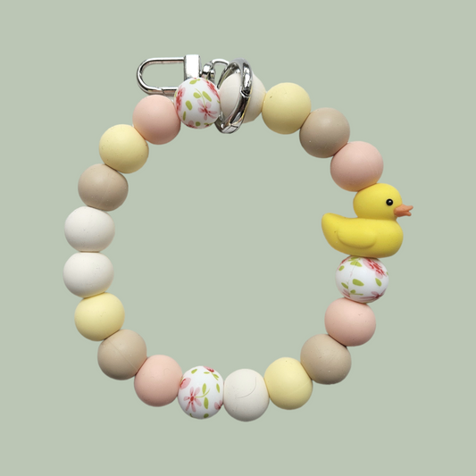 Wristlet geel ducky