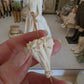Victoriaans miniatuur parasolletje – handbeschilderd brocante detail