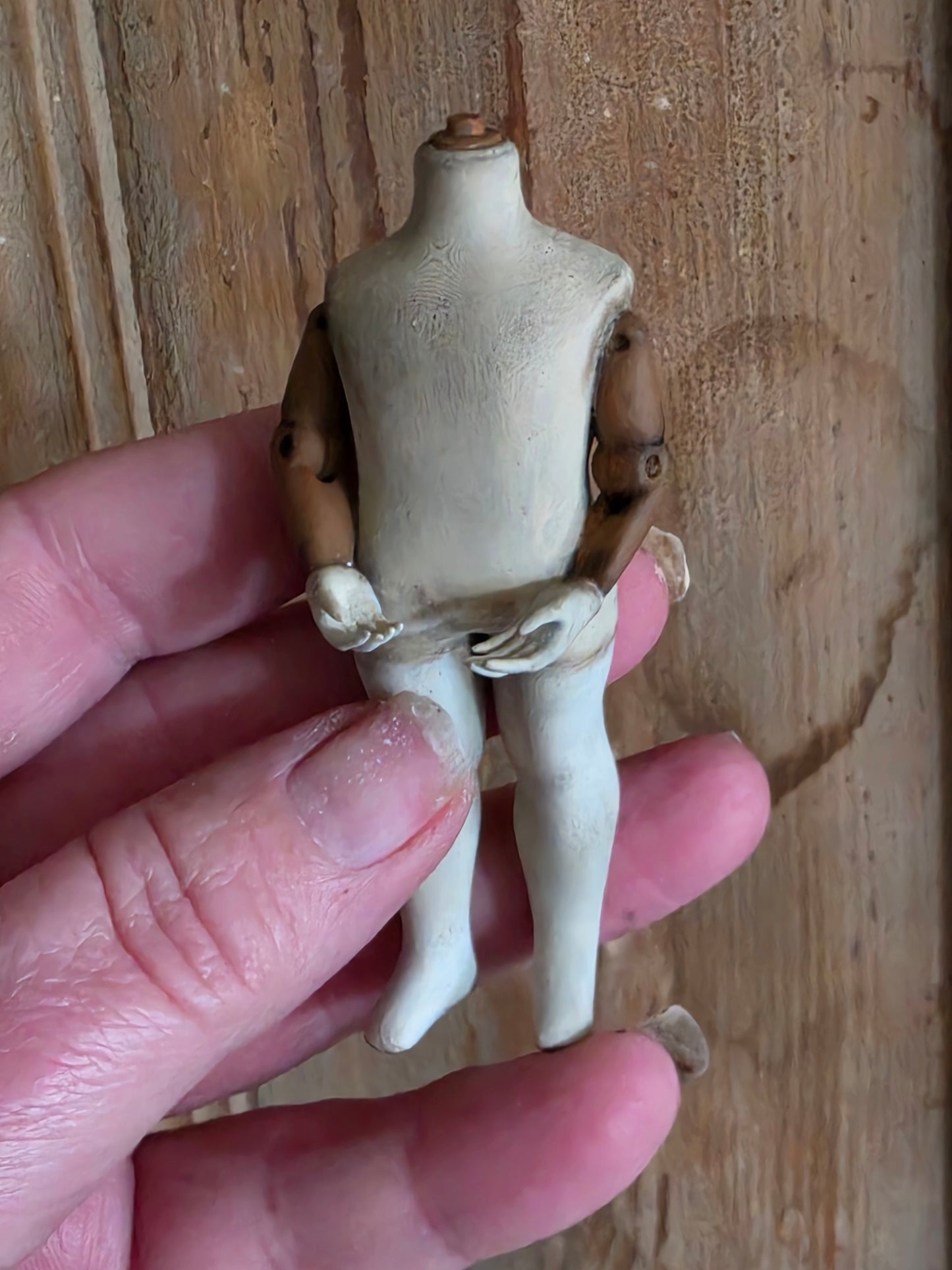 Miniatuur Napoleon Paspopje met Armen – Schaal 1:12 – Klassieke Franse Atelier Decoratie