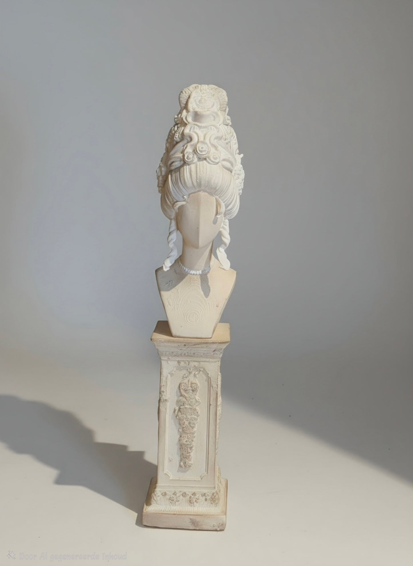 Miniatuur Pedestal / Sokkel – Tijdloze Brocante Elegantie