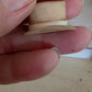 Miniatuur Elegant Hoedje – Victoriaanse Brocante Charme