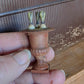 Miniatuur Hyacint in roest vaas, schaal 1 op 12, poppenhuis, diorama
