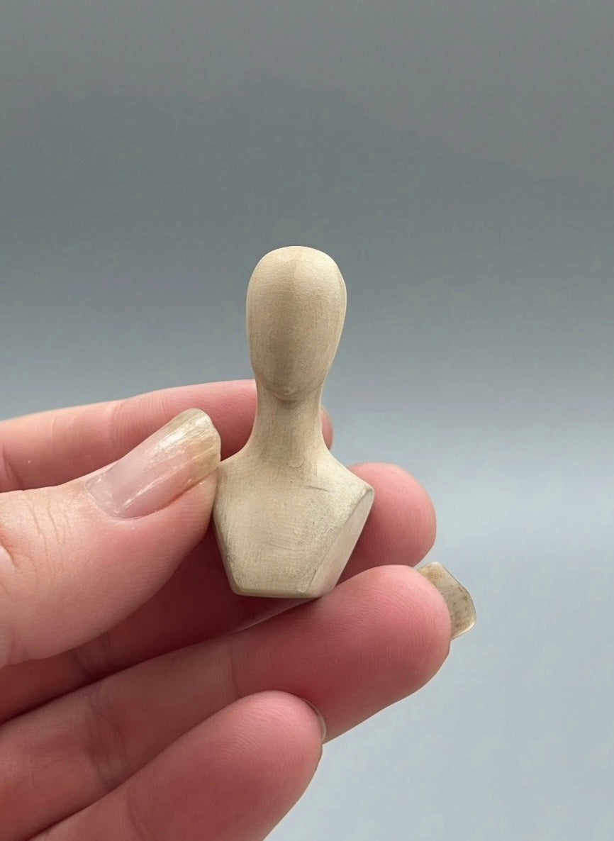 Miniatuur Oud Hoedenhoofd – Victoriaanse Brocante Charme