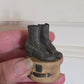 Miniatuur victoriaanse laarsjes bruin (Schaal 1:12) Poppenhuis Accessoire/Diorama