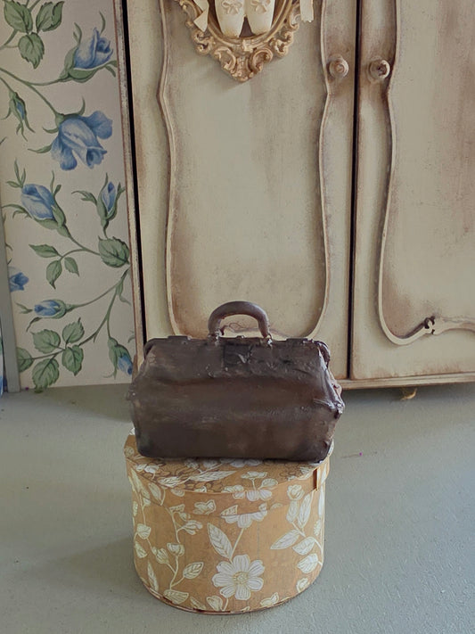 Miniatuur Oude Dokterstas – Victoriaanse Brocante Charme