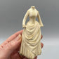 Miniatuur antieke Bustle jurk op paspop schaal 1 12 poppenhuis accessoire vintage mode diorama