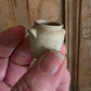 Miniatuur Franse Grès Pot 1:12 – Handbeschilderde Vintage Pot – Dollhouse Keuken Pot – Franse Landelijke Miniatuur – Resin Potje